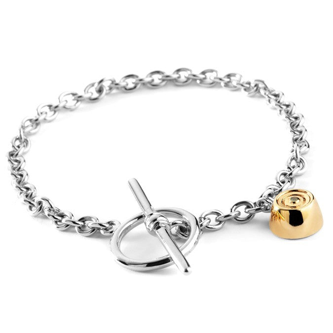 Silver hot sale rolo bracelet